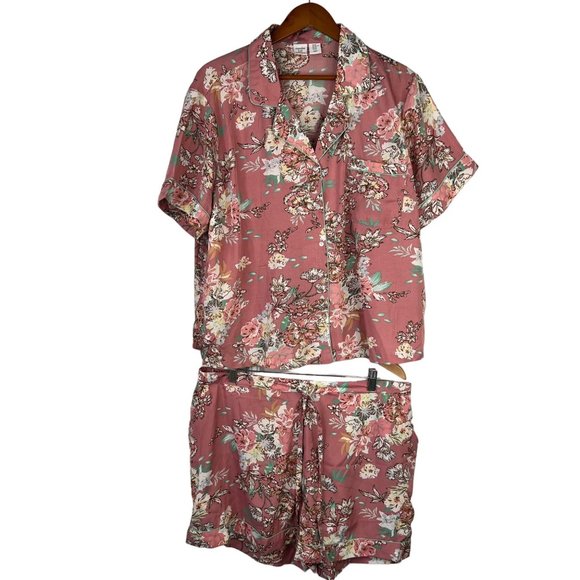 cupcakes & cashmere | Intimates & Sleepwear | Cupcakes Cashmere Pajama Set Womens 2xl Floral
